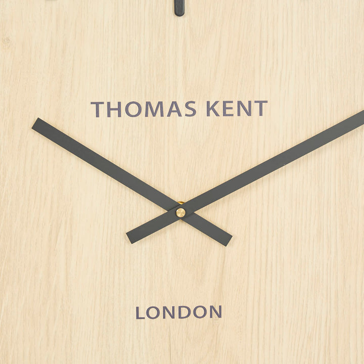 Thomas Kent Woodstock Wall Clock 50cm White/Oak