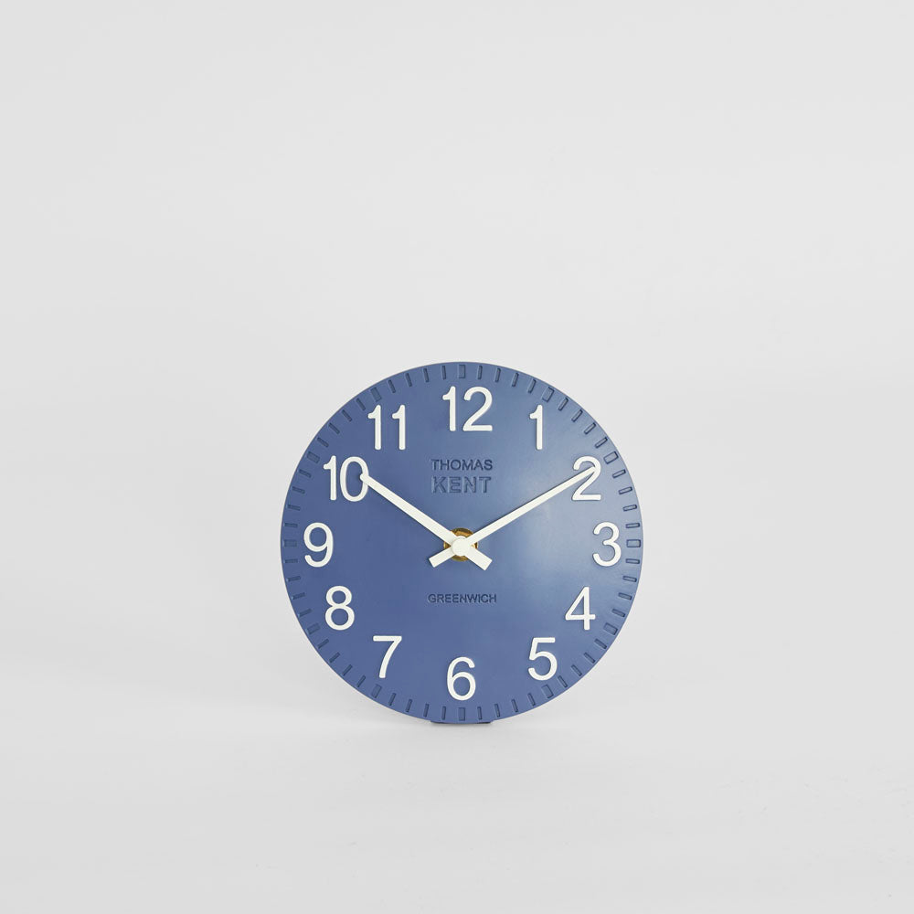 Thomas Kent Cotswold Clock 6" Blue