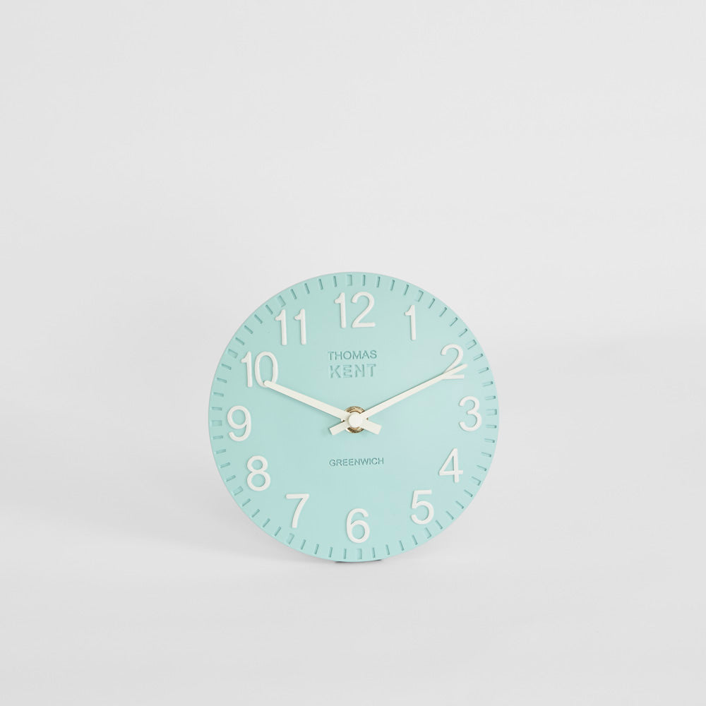 Thomas Kent Cotswold Clock 6" Seafoam
