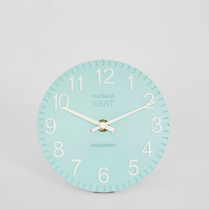 Thomas Kent Cotswold Clock 6" Seafoam