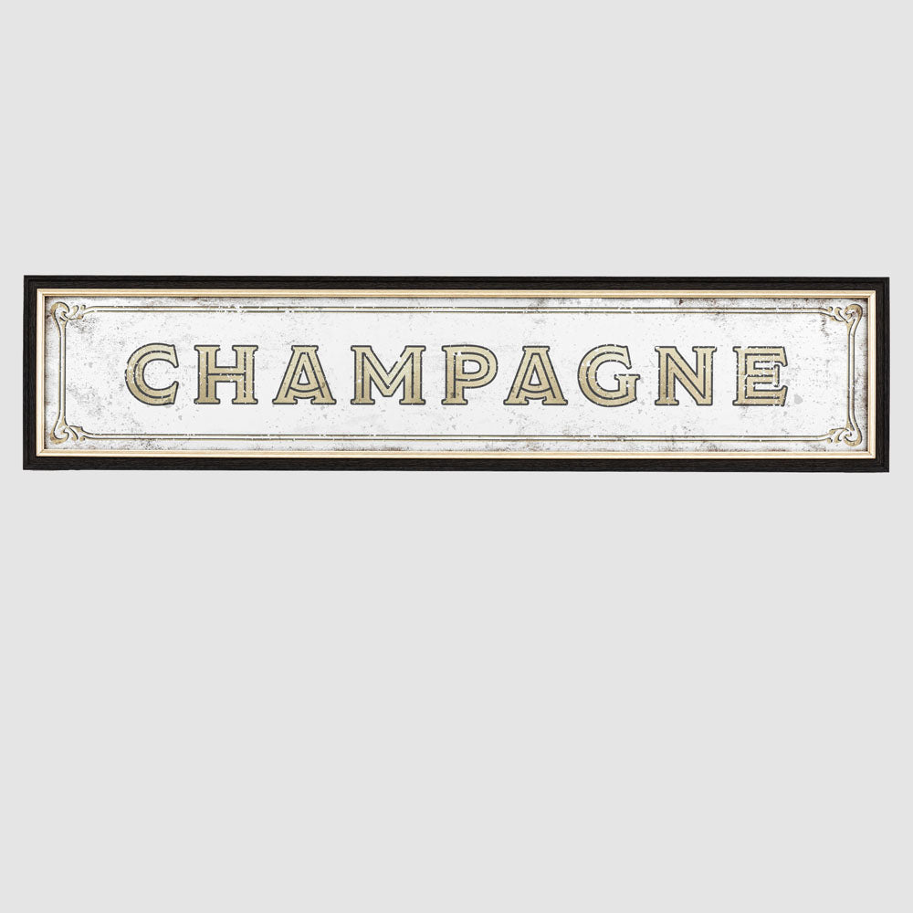 Champagne Mirror 22 X 97cm