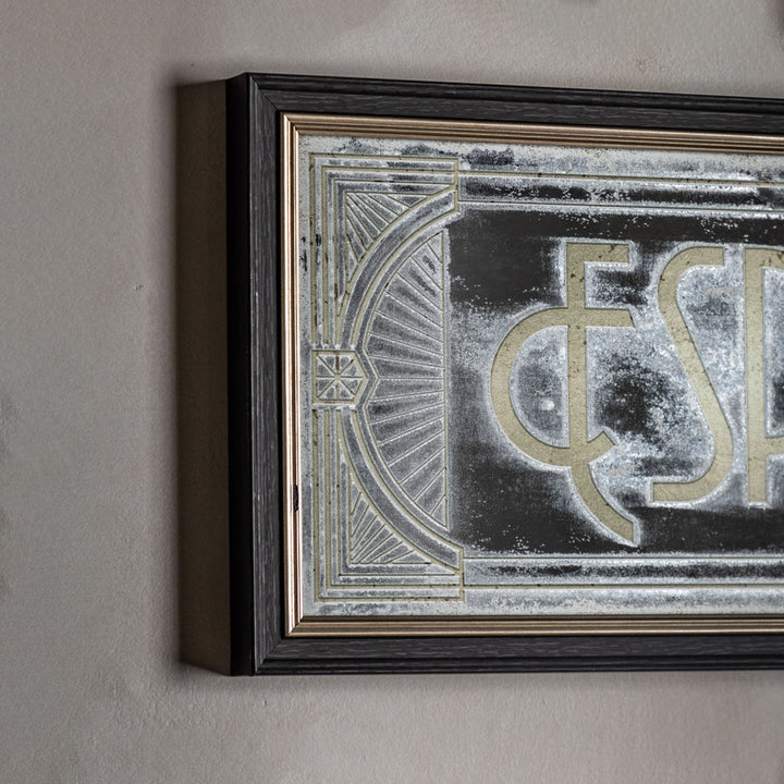 Espresso Mirror 24 X 97cm