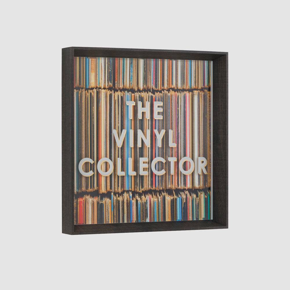 The Vinyl Collector Framed Art 54 X 6 X 54cm
