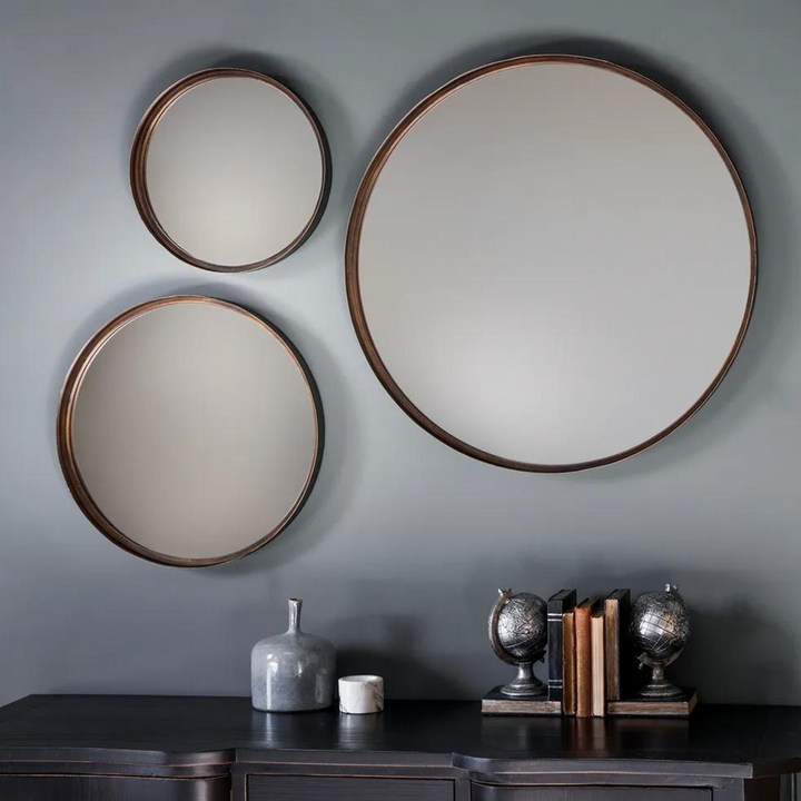 Reading Round Mirror Set of 2