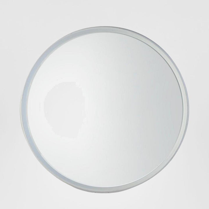 Harvey Round Mirror White