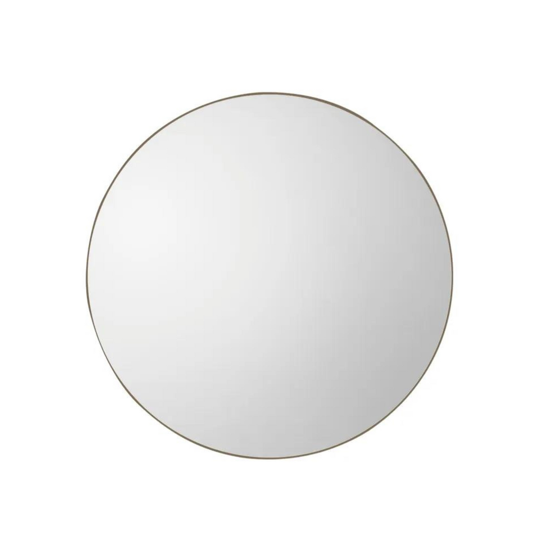 Bowie Round Mirror Champagne