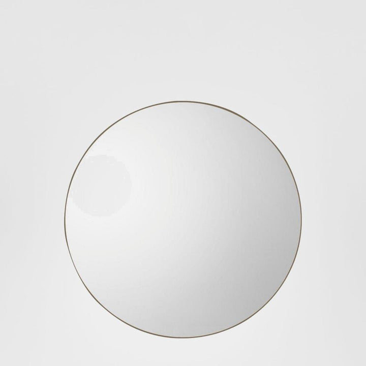Bowie Round Mirror Champagne