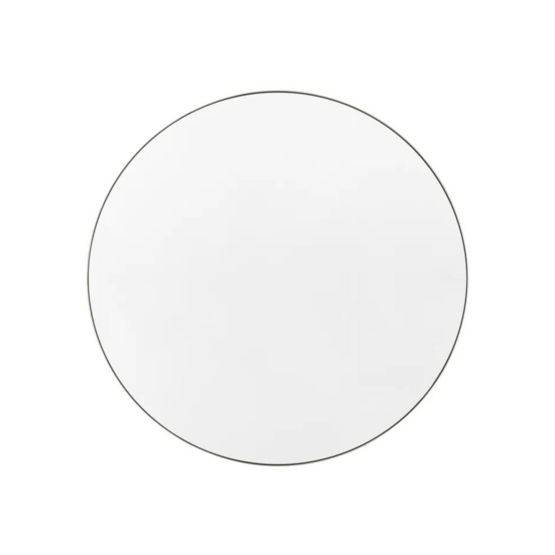 Bowie Round Mirror Silver