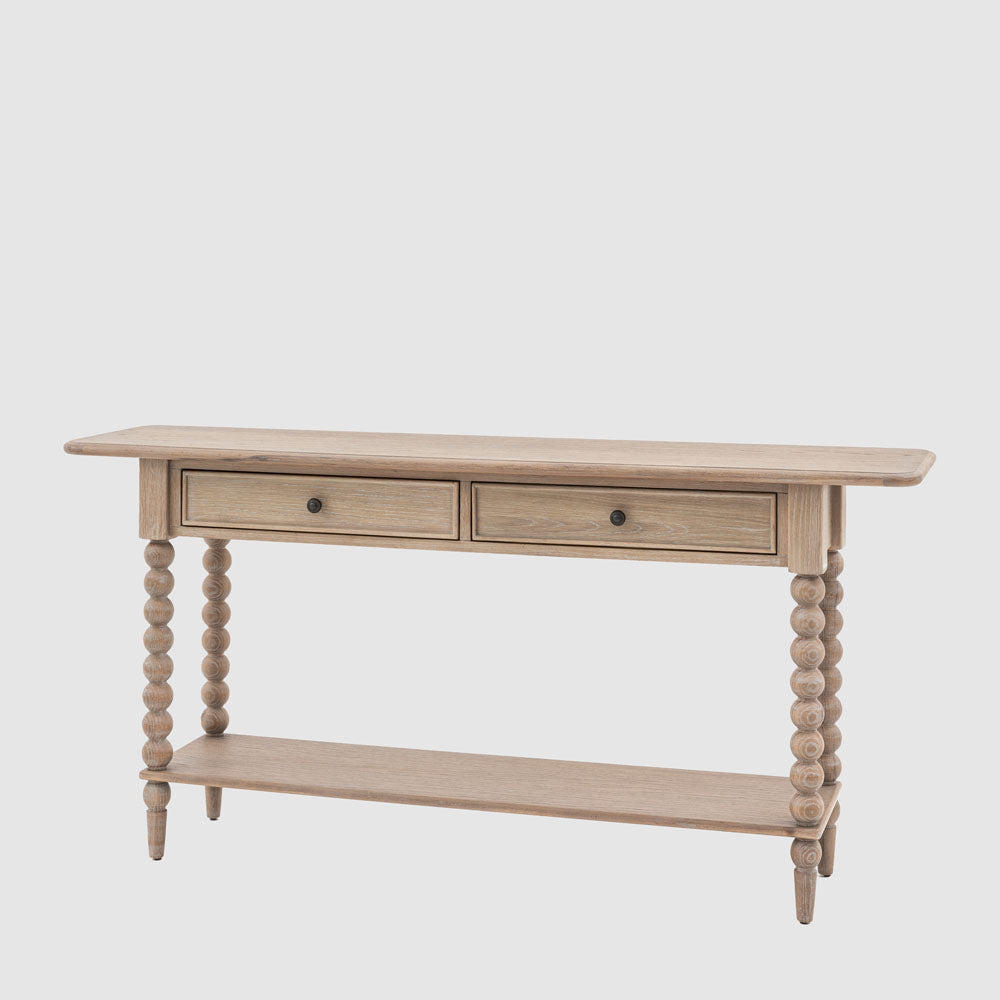 Artisan 2 Drawer Console Table 1650x400x800mm