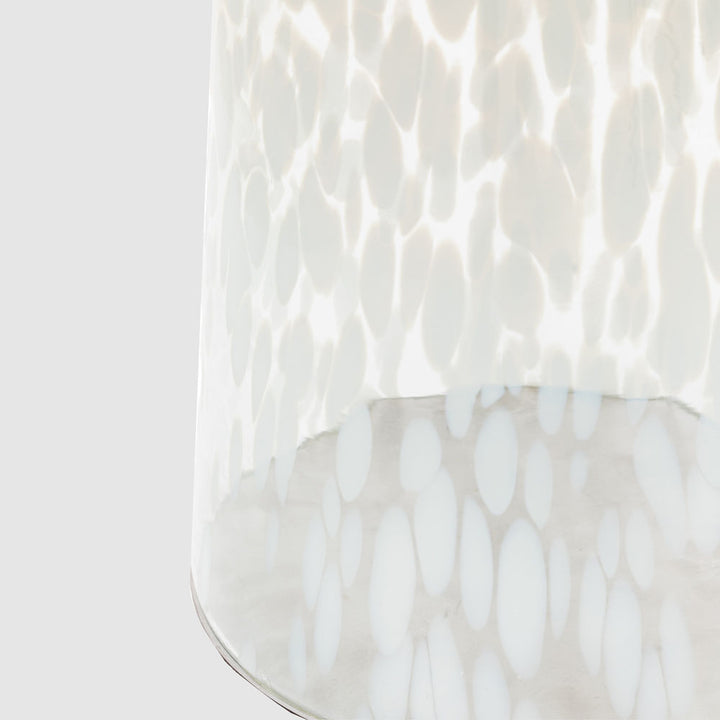 Murano Side Table White 395x395x465mm