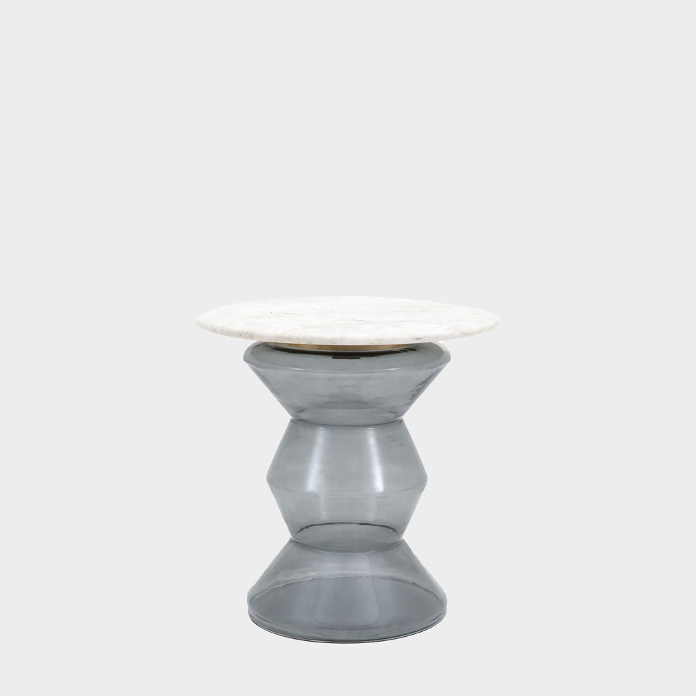 Turin Side Table Smoke 51x51x51cm