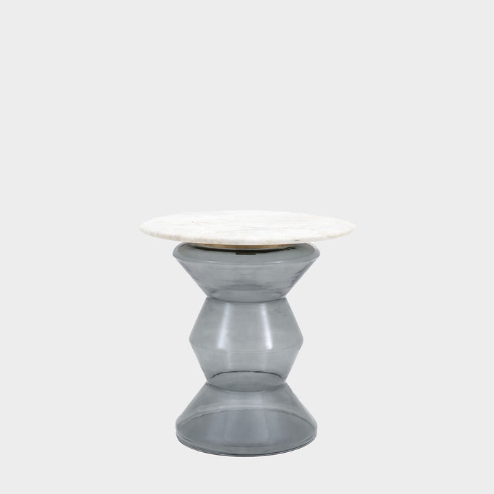 Turin Side Table Smoke 51x51x51cm