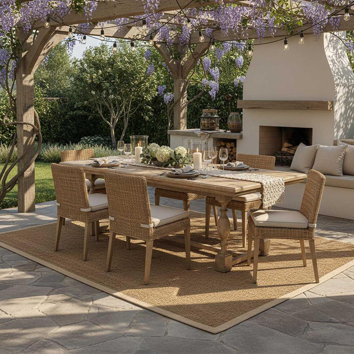 Vancouver Ext Dining Table 200/250x100x75cm