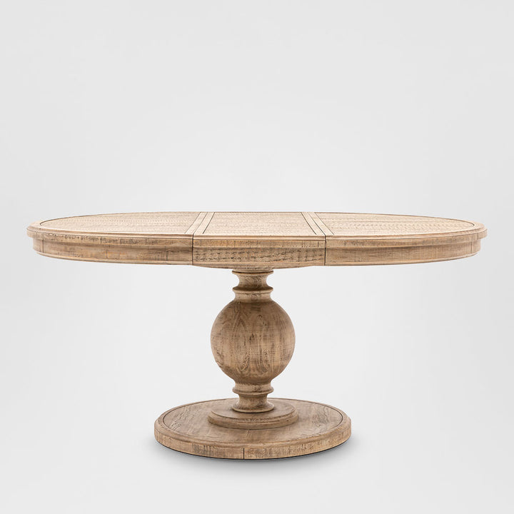 Vancouver Rnd Ext Dining Table 120/160x120x75cm