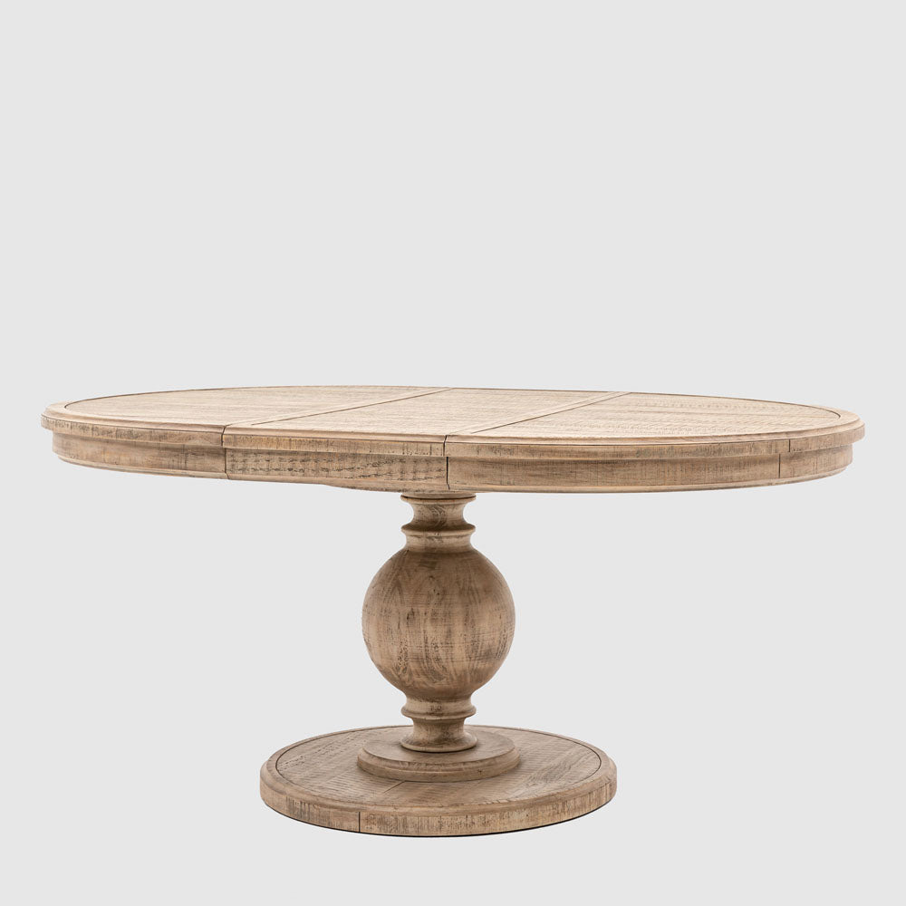 Vancouver Rnd Ext Dining Table 120/160x120x75cm