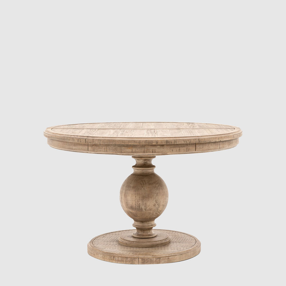 Vancouver Rnd Ext Dining Table 120/160x120x75cm