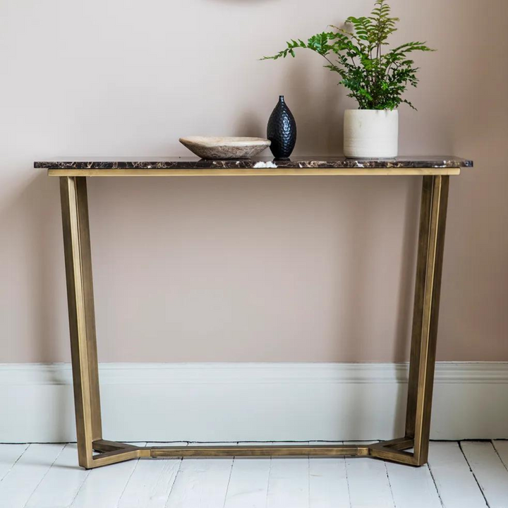 Emperor Console Table Marble