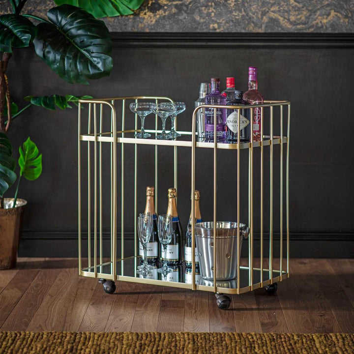 Verna Champagne - Bar Cart