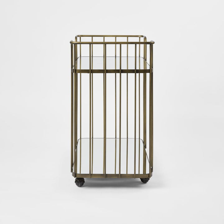 Verna Bronze Bar Cart
