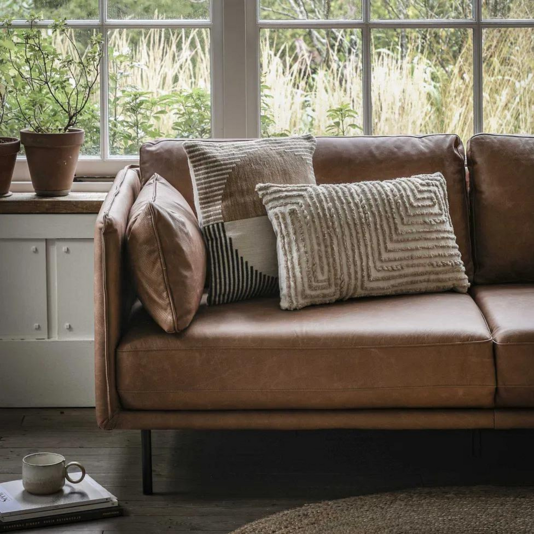 Wigmore Sofa Brown Leather