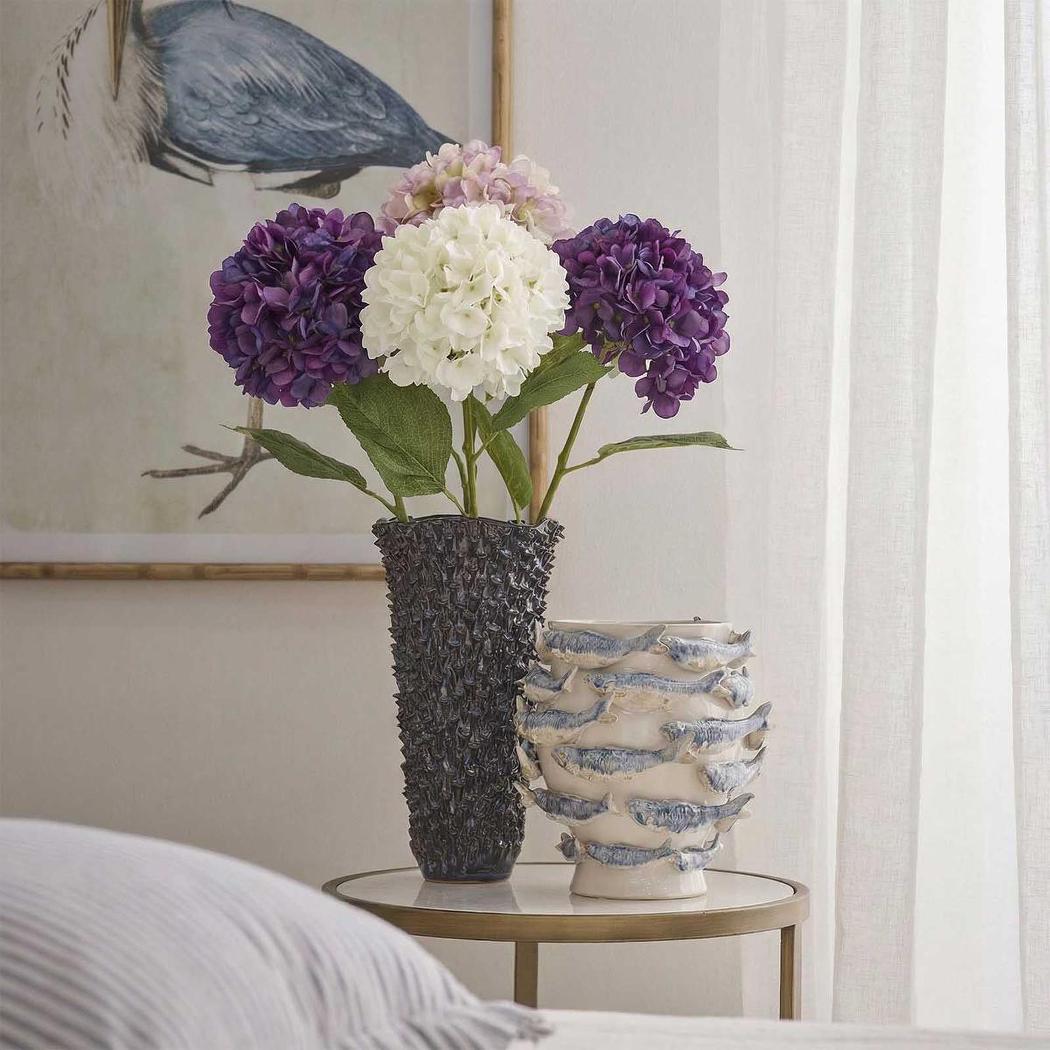 Claire Hydrangea Stem Purple