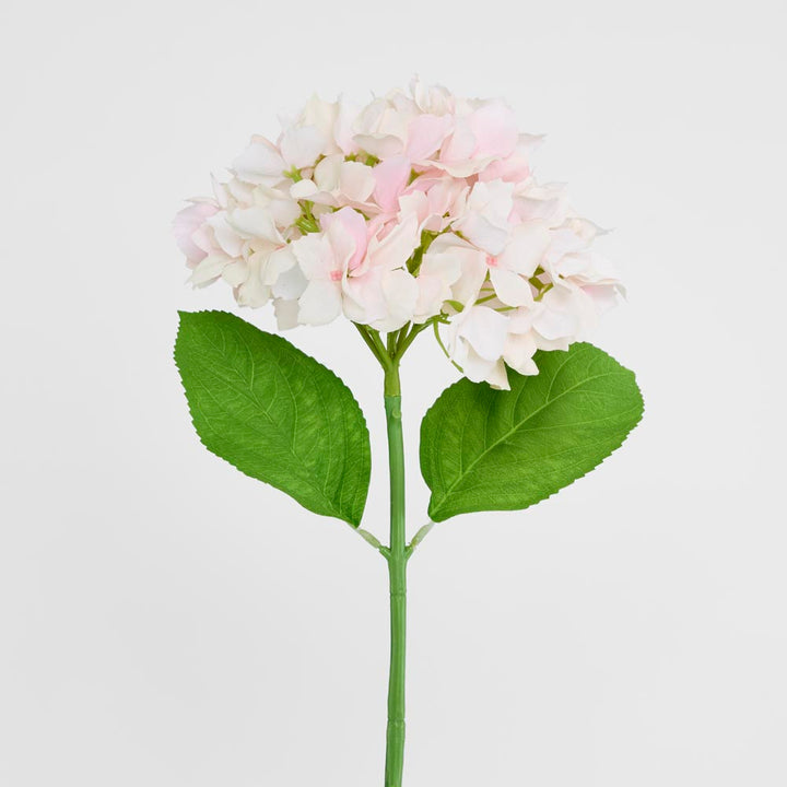 Hydrangea Stem Soft Touch 50cm Pink