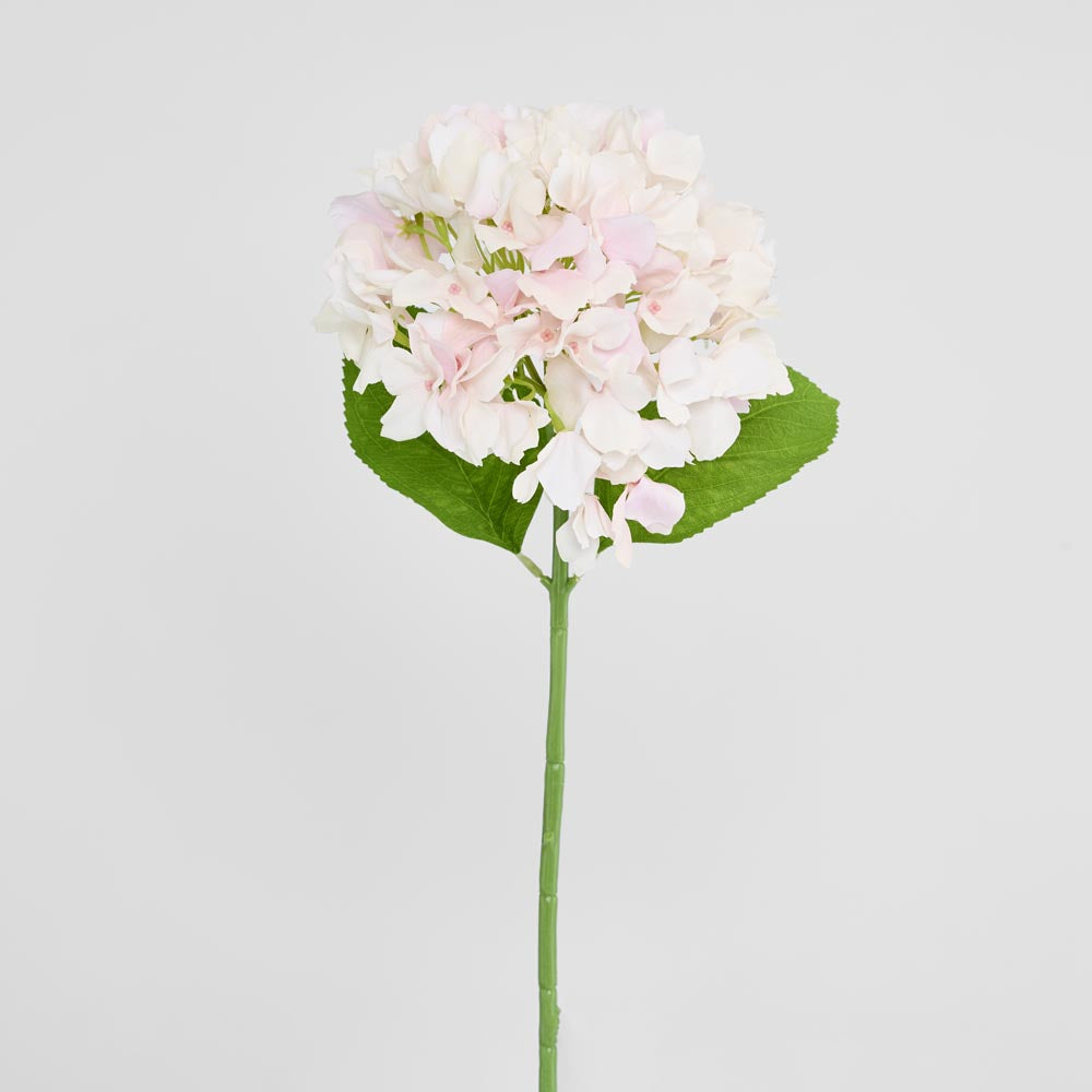 Hydrangea Stem Soft Touch 50cm Pink