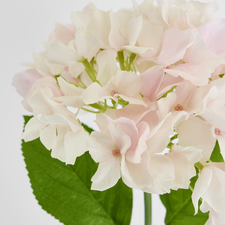 Hydrangea Stem Soft Touch 50cm Pink