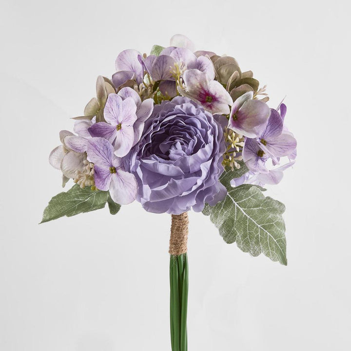 Ranunculus Hydrangea Bouquet Purple