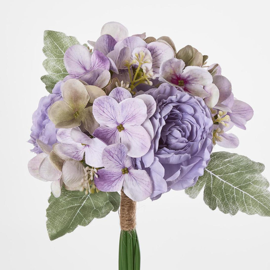 Ranunculus Hydrangea Bouquet Purple
