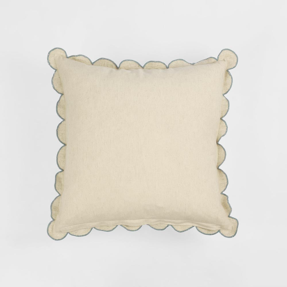 Cushion - Scallop 50x50cm Blue