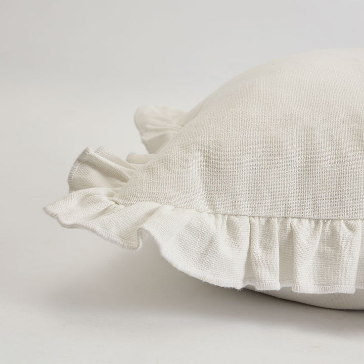Cushion - Poppy 50x50cm White