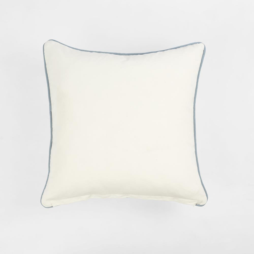 Cushion - Bluebell 50x50cm Natural/Blue