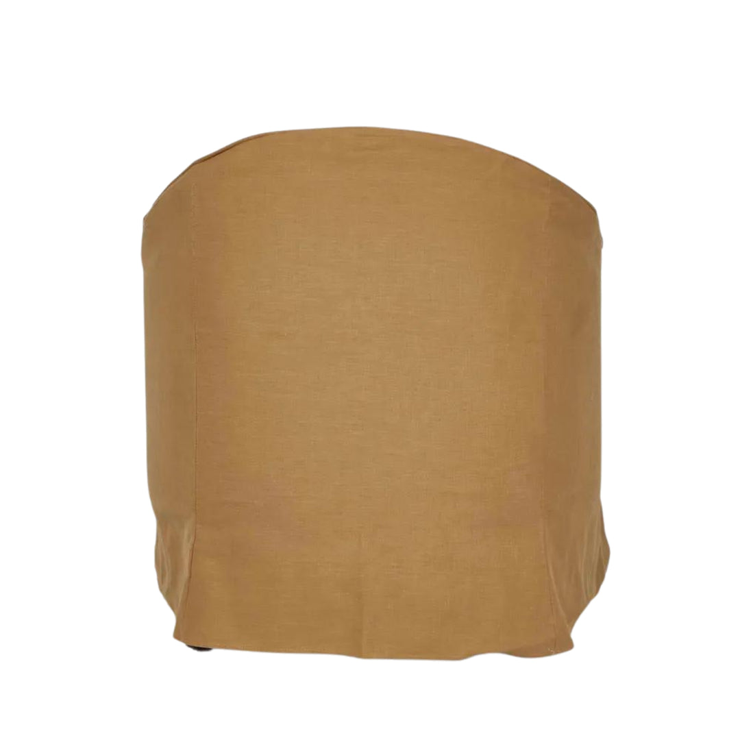 Ville Armchair Slip Cover Linen Nutmeg