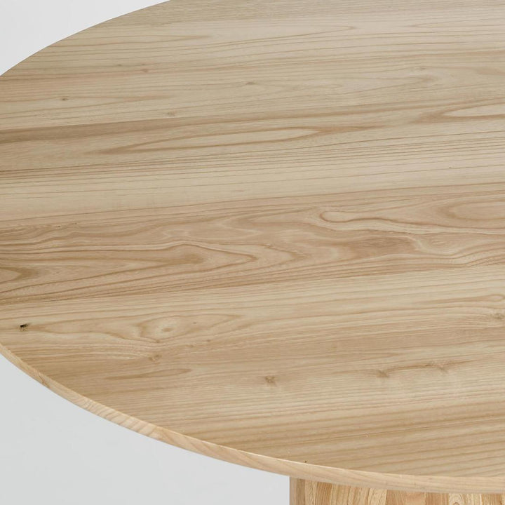 Olive Dining Table Round Natural 120cm