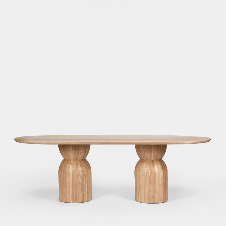 Olive Dining Table Oval Natural 240cm