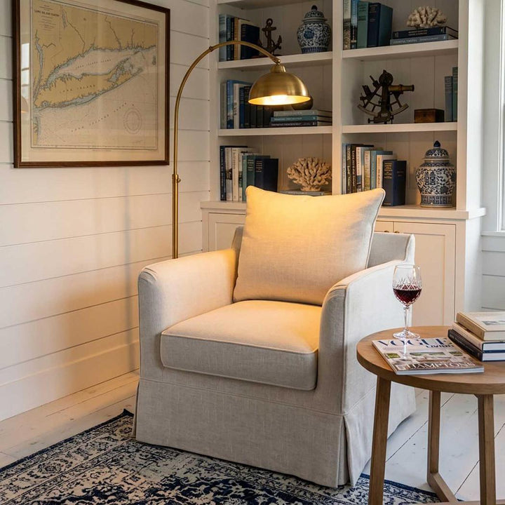 Noosa Hamptons Armchair Ivory