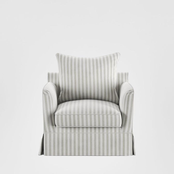 Noosa Hamptons Armchair Natural Stripe