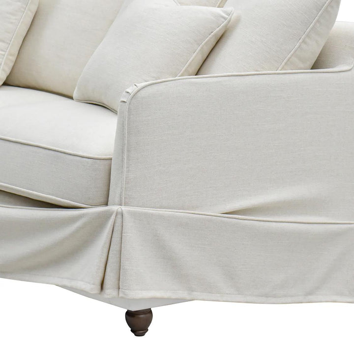 Noosa Hamptons 2 Seat Sofa Ivory