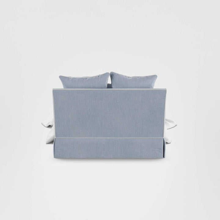 Noosa Hamptons 1.5 Seat Sofa Bed Beach W/White Piping