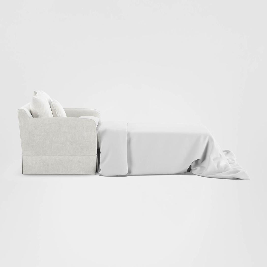 Noosa Hamptons 1.5 Seat Sofa Bed Ivory