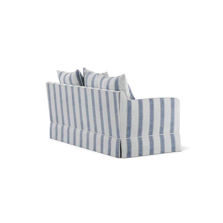 Noosa Hamptons 2 Seat Sofa Bed Noosa Blue Sky Stripe