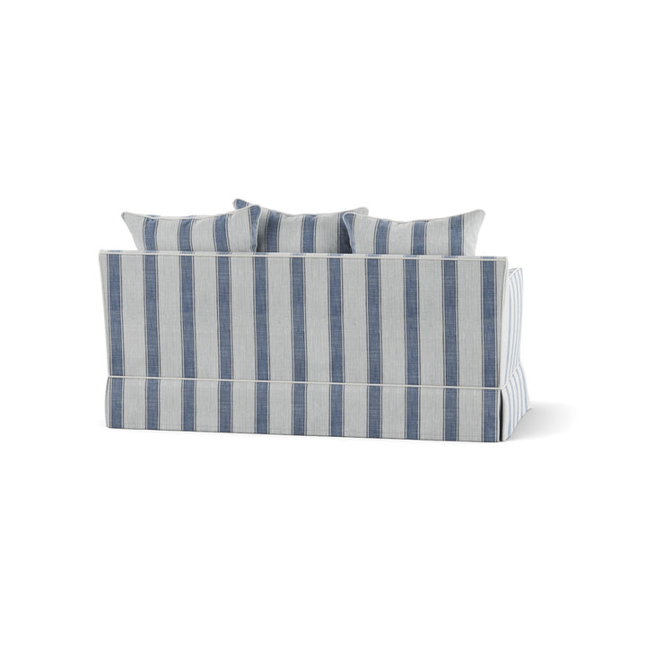 Noosa Hamptons 2 Seat Sofa Bed Noosa Blue Sky Stripe