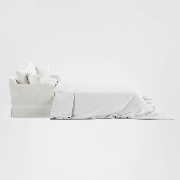 Noosa Hamptons 3 Seat Queen Sofa Bed Ivory