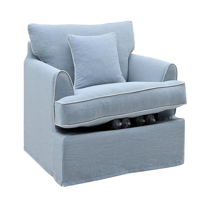 Byron Hamptons Armchair Beach
