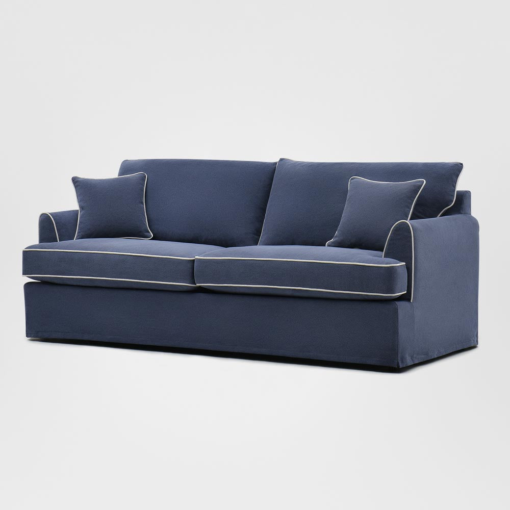 Byron Hamptons 3 Seat Sofa Navy