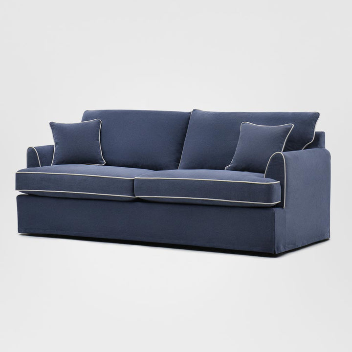 Byron Hamptons 3 Seat Sofa Navy