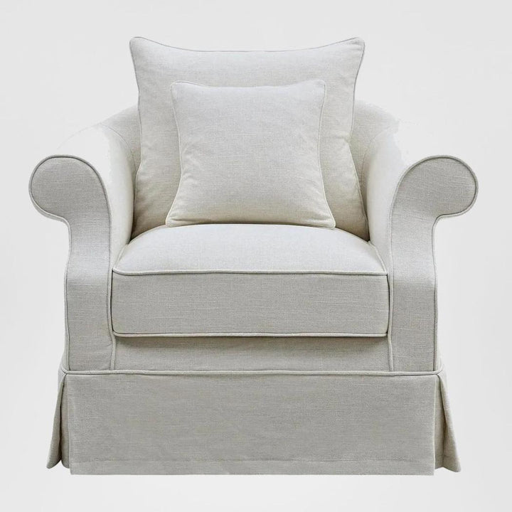 Avalon Hamptons Armchair Ivory