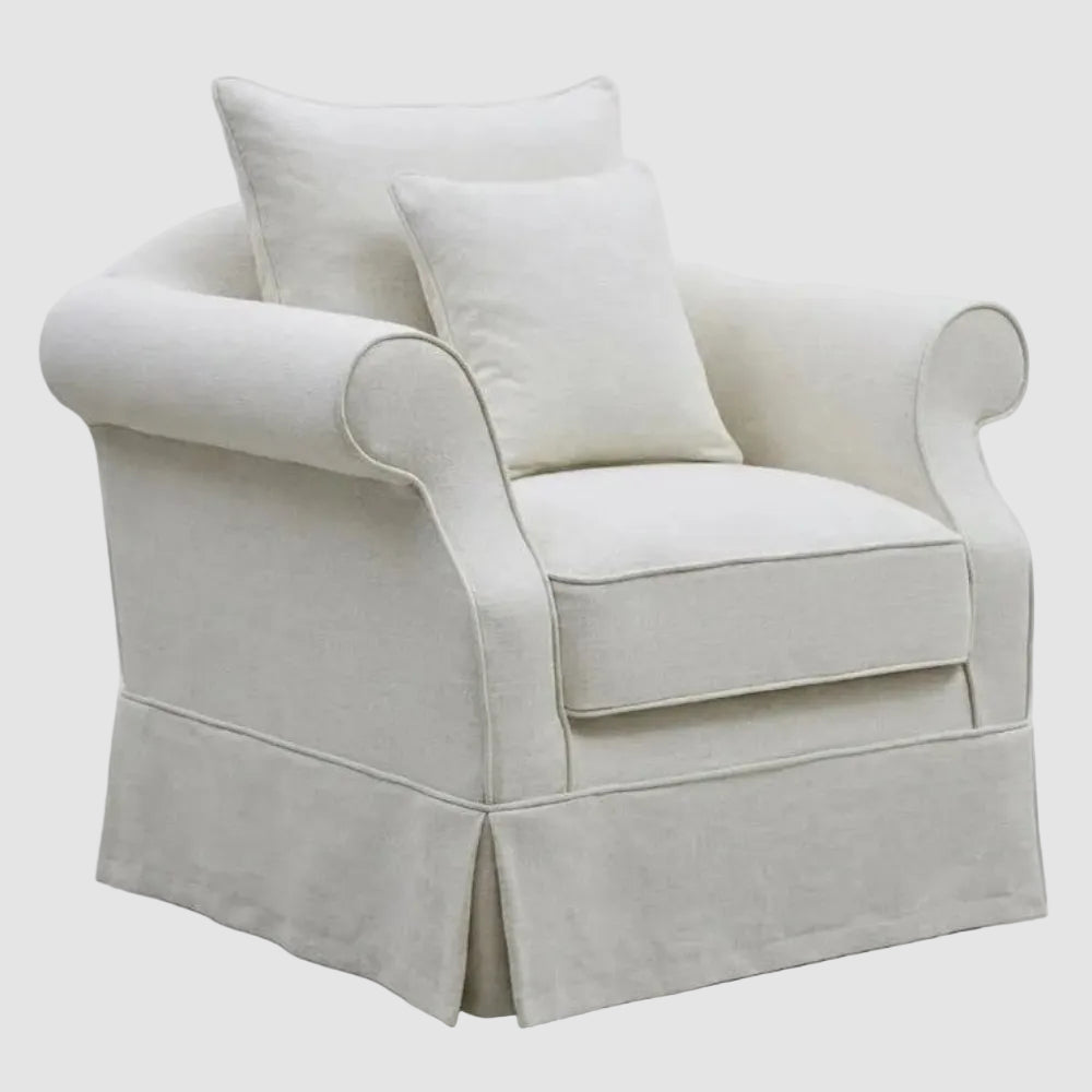Avalon Hamptons Armchair Ivory