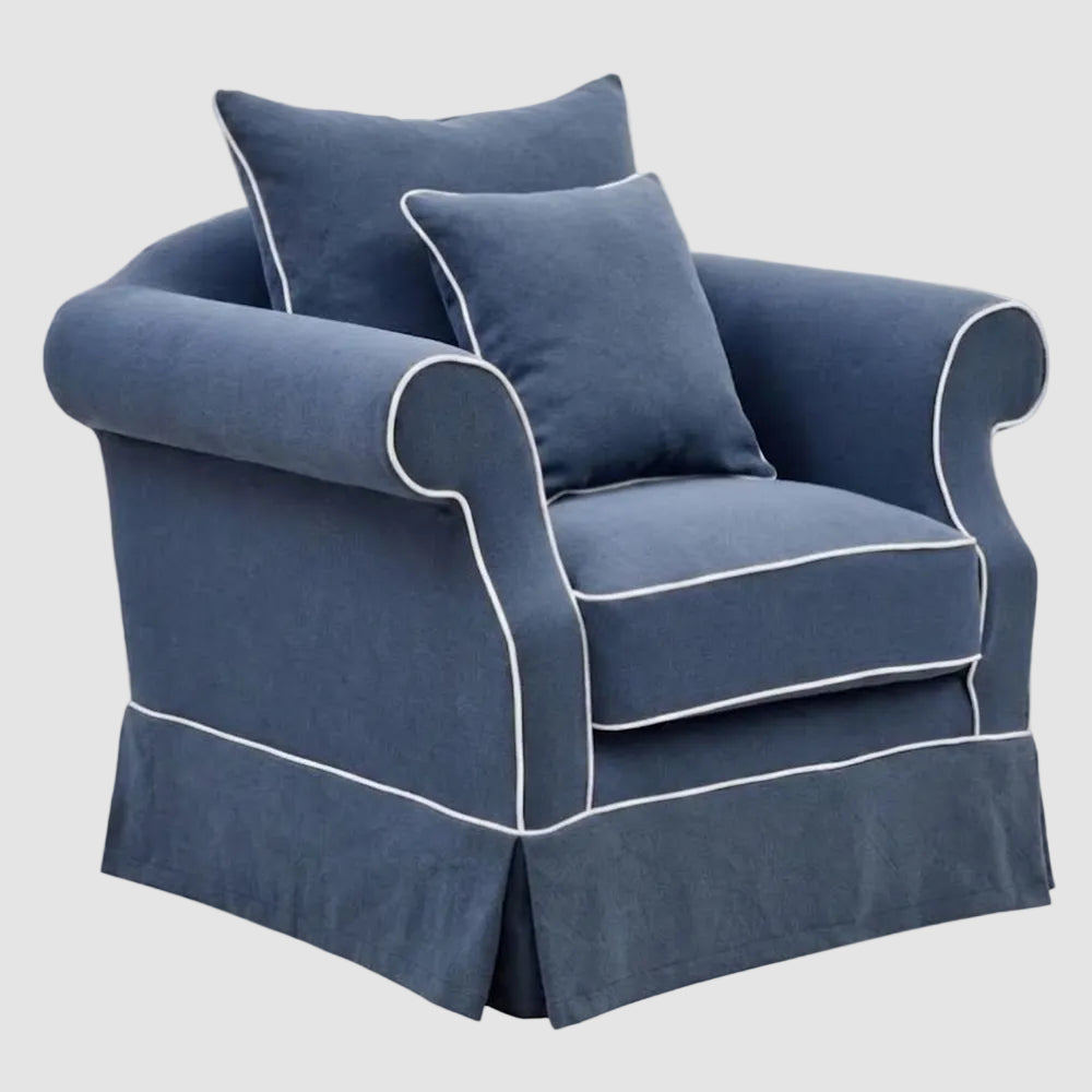 Avalon Hamptons Armchair Navy